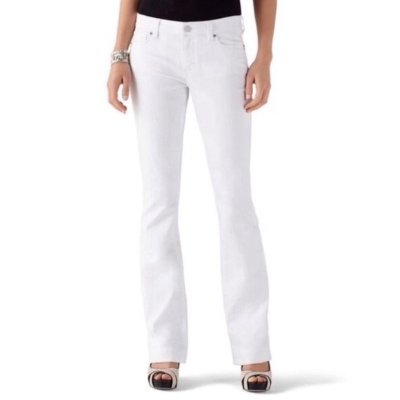 White House Black Market Denim - WHBM White Blanc Bootcut Jean